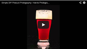 how to photograph beer glasses