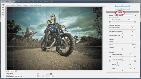 biker photography - photoshop step 5