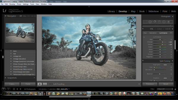 biker photography - step 5 fin
