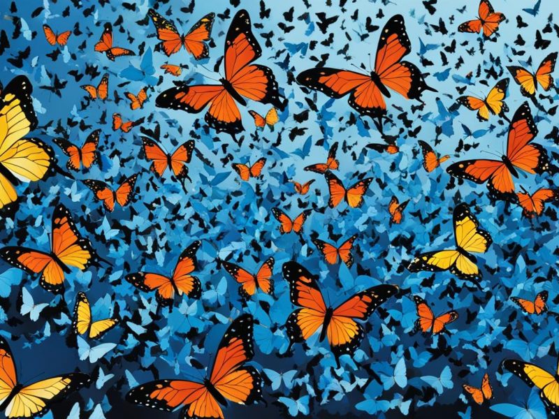 The Dance of the Butterflies: Capturing Movement