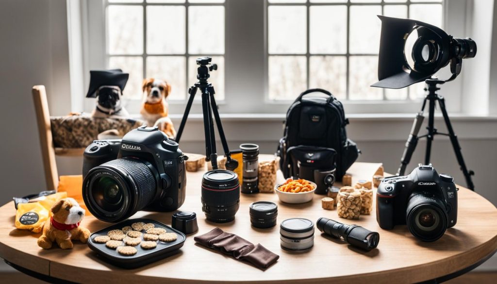 Pet photography gear