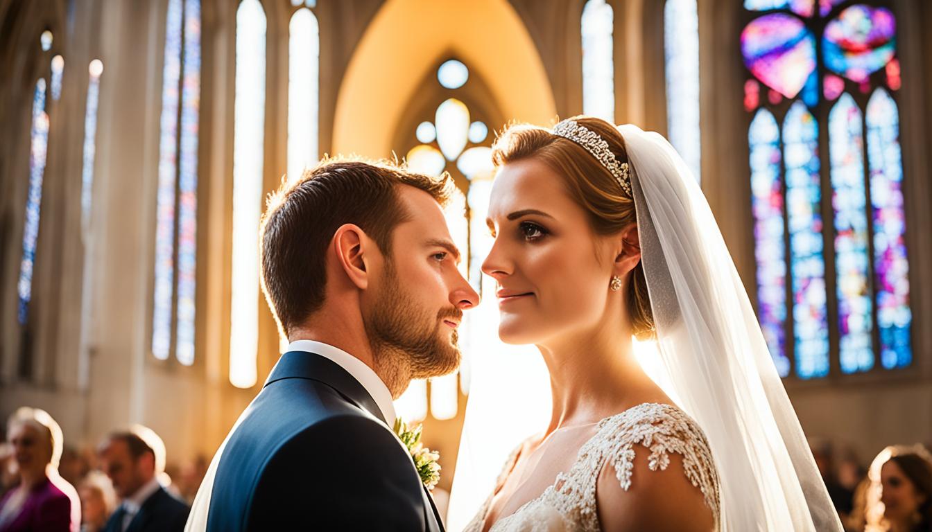 church wedding photography lighting tips