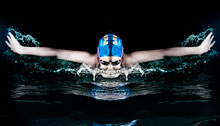 Swim Sport Photography – Two lights setups