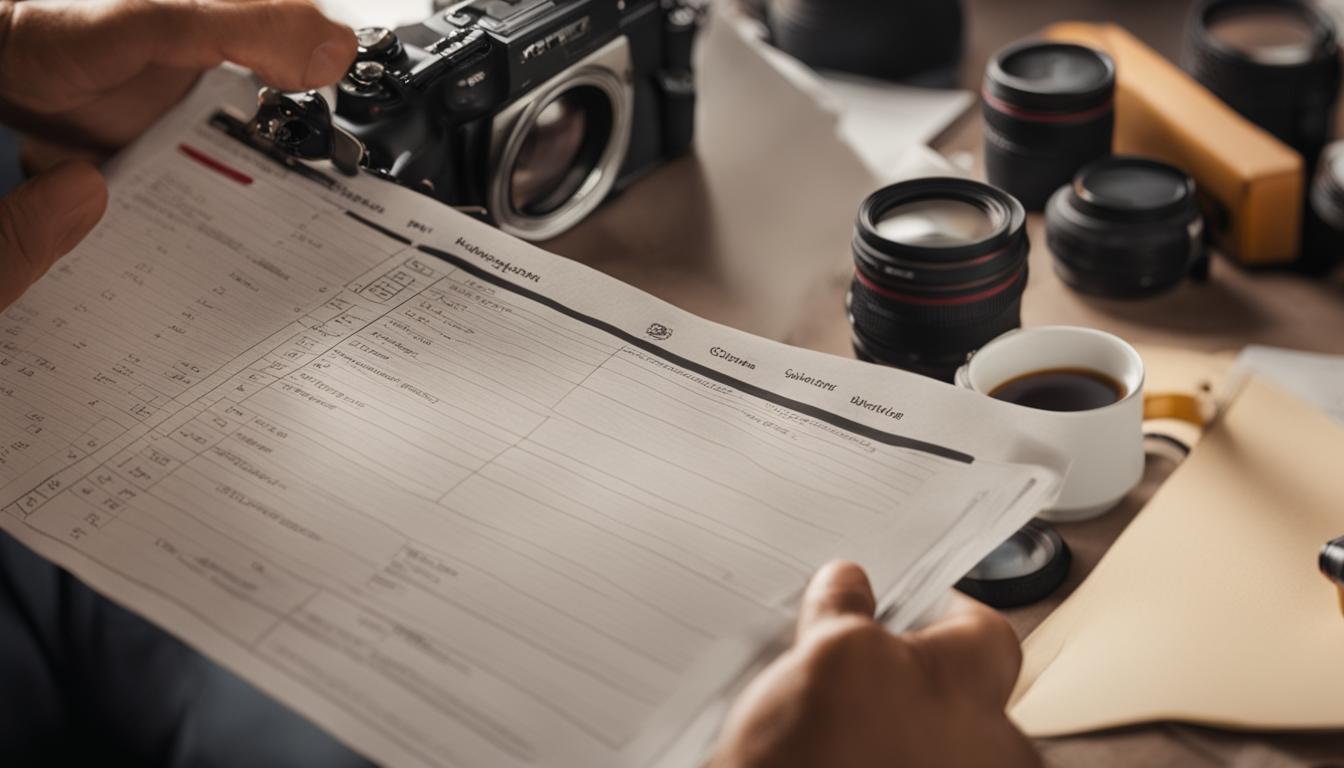 Editorial Photography Checklist